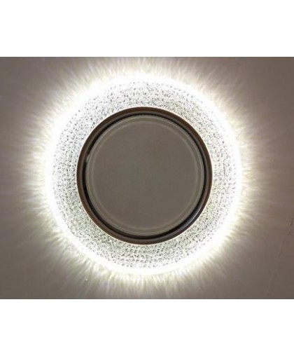 Светильник GX53 L160 прозрачное стекло+LED подсветка