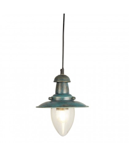 Подвесной светильник Arte Lamp Fisherman A5518SP-1BG, голубой