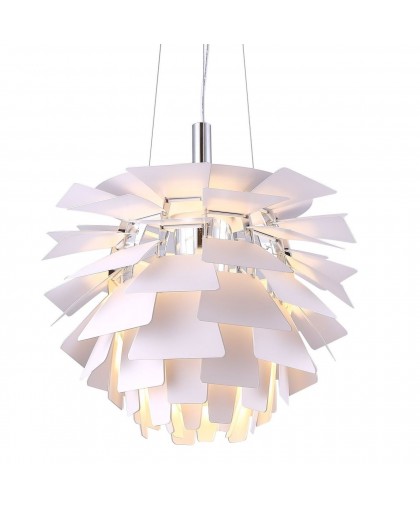 Подвесной светильник Arte Lamp Botticelli A8008SP-1WH, диаметр 48 см, белый
