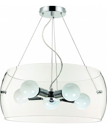 Подвесная люстра Arte Lamp FRESCURA A8057SP-5CC, диаметр 50 см, хром